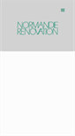 Mobile Screenshot of normandie-renovation.com