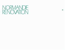 Tablet Screenshot of normandie-renovation.com